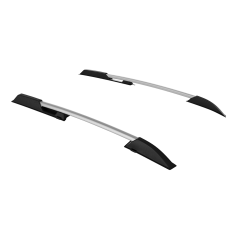 Рейлинги (Серебристый муар) (под крышу с "ребром") "Усиленный" L@DA K@lin@ Универсал (2004-2013 г.в.)