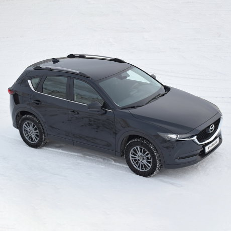 Рейлинги (Серебристый Муар) MAZDA CX-5 (2017-н.в.) купить недорого с доставкой в Можайск