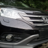 Защита радиатора "Standart" Honda CR-V 2.0 (2012-2015) чёрная купить недорого с доставкой в Можайск