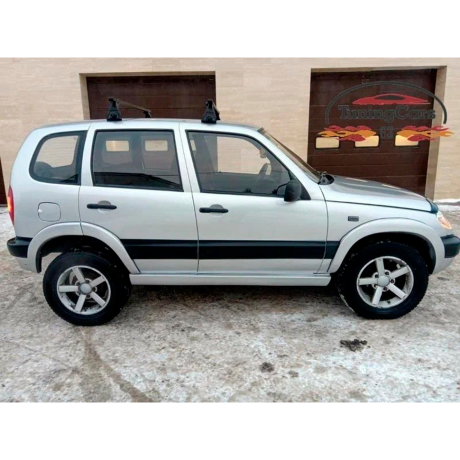 Молдинги на двери старого образца для Chevrolet Niv@ купить недорого с доставкой в Можайск