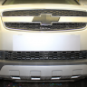 Защита радиатора "Standart" Chevrolet Captiva (2006-2011) низ, чёрная купить недорого с доставкой в Можайск
