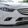 Сплиттер переднего бампера под клыки № 1 "SkyActivSport" для Mazda 6 (2013-н.в.) купить недорого с доставкой в Можайск