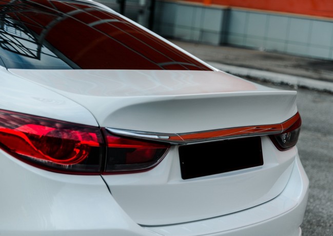 Крышка багажника var №1 место под номер "овал" для Mazda 6 (2013-н.в.) купить недорого с доставкой в Можайск