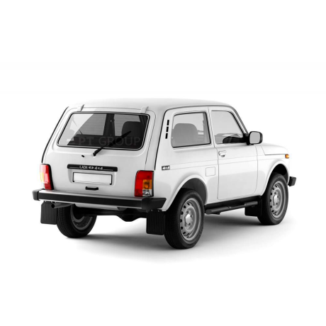 Защита порогов с накладками d63мм ШАГРЕНЬ (ППК) L@DA "4х4 2121" 1995-/ "4x4 URBAN" 2015- купить недорого с доставкой в Можайск