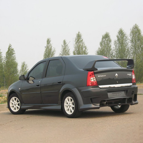 Спойлер "Power DM" для Renault Logan (фаза 2) купить недорого с доставкой в Можайск
