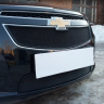 Защита радиатора "Standart" Chevrolet Cruze (2008-2013) верх, чёрная купить недорого с доставкой в Можайск