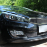 Защита радиатора "Standart" Kia Pro Ceed (2012-2016) верх, чёрная купить недорого с доставкой в Можайск