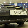 Защита радиатора "Standart" Chevrolet Lacetti (хэтчбек) чёрная купить недорого с доставкой в Можайск