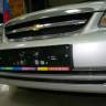 Защита радиатора "Standart" Chevrolet Lacetti седан (2004-2013) чёрная купить недорого с доставкой в Можайск