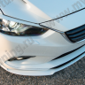 Сплиттер переднего бампера под клыки №2 "Lite Style" для Mazda 6 (2013-н.в.) купить недорого с доставкой в Можайск