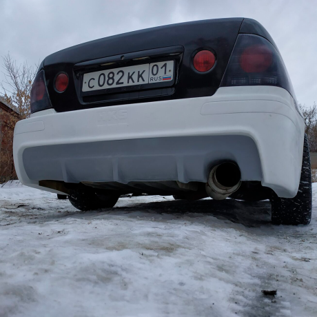 Бампер задний "HKS style" с диффузором (SEDAN VERSION) для Lexus IS, Toyota Altezza купить недорого с доставкой в Можайск