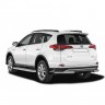 Защита заднего бампера «Уголки» (d51) для Toyota RAV4 рестайлинг, (2015-н.в.)(Окрашенное) купить недорого с доставкой в Можайск