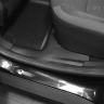 Накладки на ковролин задние (2 шт) (ABS) RENAULT Duster (2021-н.в.) купить недорого с доставкой в Можайск