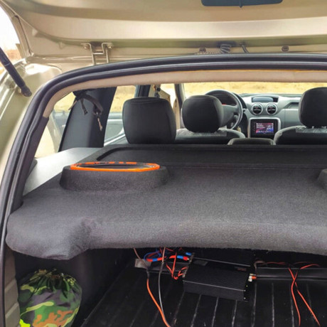 Полка Renault Duster (2010-2015)(отв. под динамики 20см) купить недорого с доставкой в Можайск