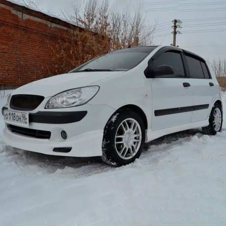 Комплект обвеса "Mugen style" для Hyundai Getz рестайлинг (2004-2007 г.в.) купить недорого с доставкой в Можайск
