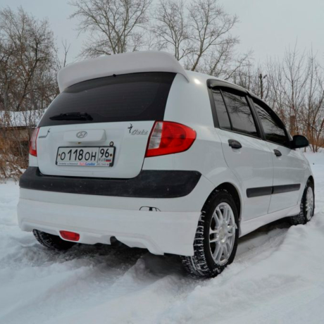 Комплект обвеса "Mugen style" для Hyundai Getz рестайлинг (2004-2007 г.в.) купить недорого с доставкой в Можайск