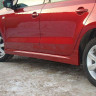 Накладки на пороги для Volkswagen Polo Sedan (2010-2020) купить недорого с доставкой в Можайск