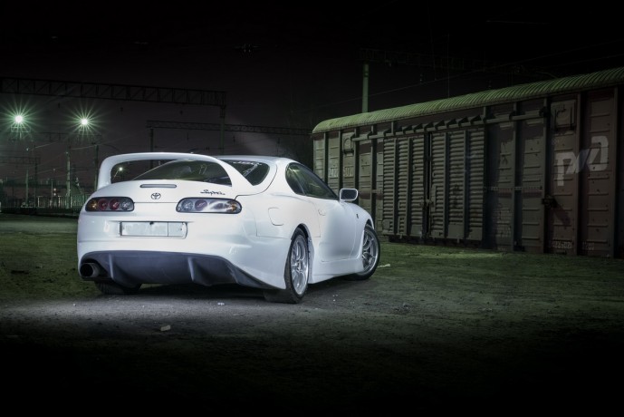 Бампер задний "Trial" Toyota "Supra" (80) купить недорого с доставкой в Можайск