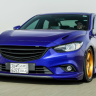 Капот "SkyActivSport" var №1 (с глухими жабрами) для Mazda 6 (2013-н.в.) купить недорого с доставкой в Можайск
