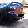 Накладка (юбка) на задний бампер Mazda 3 седан (2003-2009) купить недорого с доставкой в Можайск