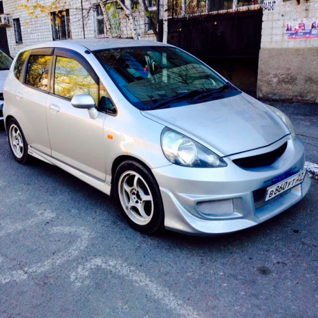 Накладки на пороги "Modulo" для Honda Fit GD купить недорого с доставкой в Можайск