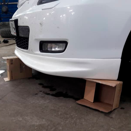 Накладка на передний бампер "Valiant" для Mazda 3 купить недорого с доставкой в Можайск