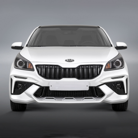 Бампер передний "ROTOR" для Kia Rio (2017-2020) купить недорого с доставкой в Можайск