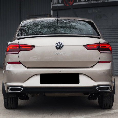 Лип спойлер для Volkswagen Polo Liftback (2020-2023) купить недорого с доставкой в Можайск