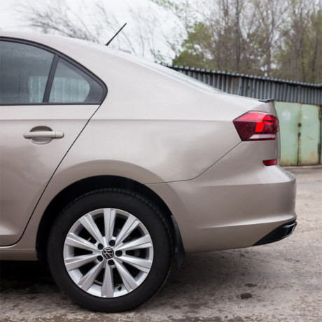 Лип спойлер для Volkswagen Polo Liftback (2020-2023) купить недорого с доставкой в Можайск