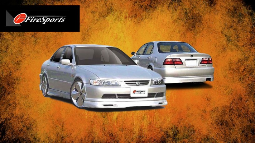 Накладки на пороги "Fire Sports" Honda Accord/Torneo (CF3, CF4, CF5) купить недорого с доставкой в Можайск