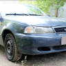 Защита радиатора "Standart" Daewoo Nexia (1994-2008) чёрная купить недорого с доставкой в Можайск