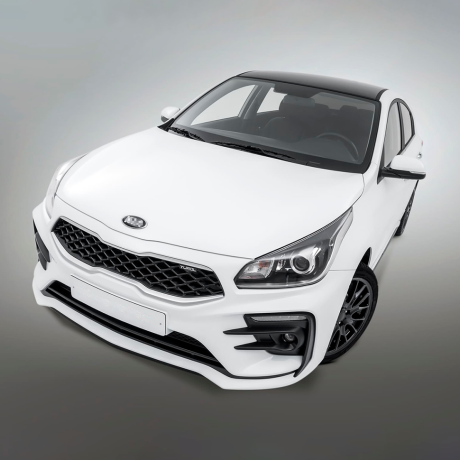 Бампер передний "Kudos LUX" для Kia Rio (2017-2020) купить недорого с доставкой в Можайск