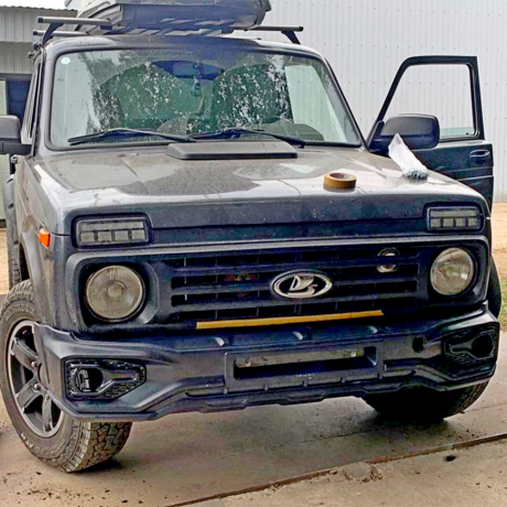 Бампер передний "Ranger" для B@3 21213, 21214, 2131, L@DA 4x4 Urban купить недорого с доставкой в Можайск