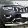 Защита радиатора "Standart" Jeep Grand Cherokee (2018-н.в.) верх, чёрная купить недорого с доставкой в Можайск