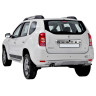 Защита заднего бампера «Уголки» (d63,5) для Renault Duster (2011-2015)(Нерж. Сталь) купить недорого с доставкой в Можайск