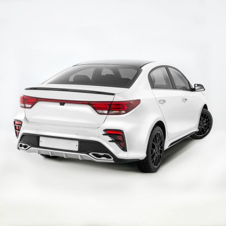 Бампер задний "Kudos" для Kia Rio (2017-2020) купить недорого с доставкой в Можайск