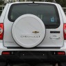 Чехол запасного колеса Chevrolet Niv@ с эмблемой Chevrolet купить недорого с доставкой в Можайск