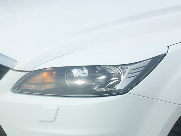Накладки на фары (реснички) широкие var №1 для Ford Focus 2 (2008-2011) купить недорого с доставкой в Можайск