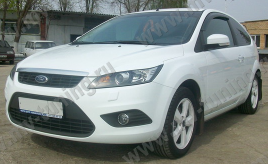 Накладки на фары (реснички) широкие var №1 для Ford Focus 2 (2008-2011) купить недорого с доставкой в Можайск