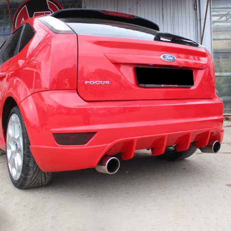 Накладка (юбка) заднего бампера "Lord" для Ford Focus 2 (2008-2011) купить недорого с доставкой в Можайск