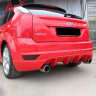Накладка (юбка) заднего бампера "Lord" для Ford Focus 2 (2008-2011) купить недорого с доставкой в Можайск