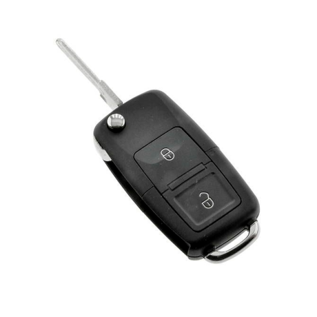 Чип-ключ выкидной с ПДУ 2 кнопки (стиль Volkswagen) B@3 2170-2172, 1117-1119, 2190, 2191, 2123, Datsun (седан, хэтчбэк) купить недорого с доставкой в Можайск