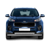 Защита переднего бампера двойная d63/63мм (НПС) KIA Sportage (2016-н.в.) купить недорого с доставкой в Можайск