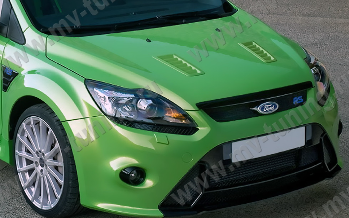 Жабры на капот в стиле "Focus RS" для Ford Focus 2 (2004-2011) купить недорого с доставкой в Можайск