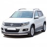 Защита переднего бампера «Труба» (d63,5) для Volkswagen Tiguan (2011-2017)(Окрашенное) купить недорого с доставкой в Можайск