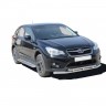 Защита переднего бампера «Труба двойная» (d63) для Subaru XV (2011-2016)(Окрашенное) купить недорого с доставкой в Можайск