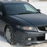 Накладка на передний бампер "Euro-R" Honda Accord/Torneo (Кузова CL7, CL8, CL9) купить недорого с доставкой в Можайск