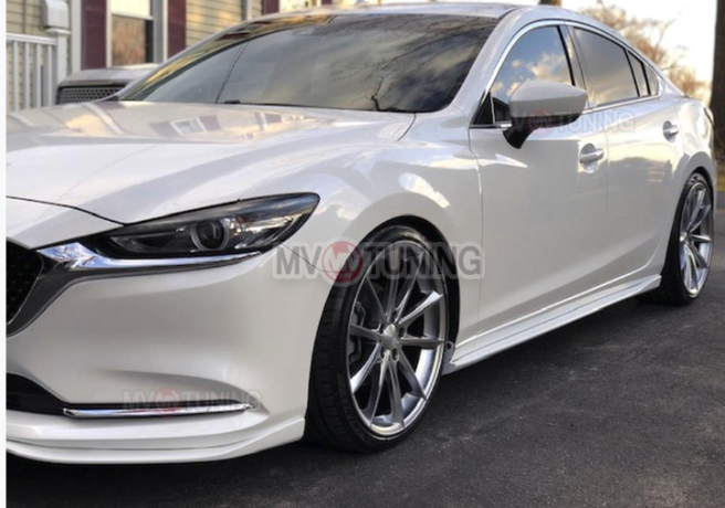 Сплиттеры боковые (пороги) для Mazda 6 (2013-н.в.) купить недорого с доставкой в Можайск