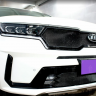 Защита радиатора "Standart" Kia Sorento (2020-н.в.) верх, чёрная купить недорого с доставкой в Можайск