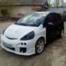 Пластиковый капот с 2 мя воздухоотводами для Honda Fit GD купить недорого с доставкой в Можайск